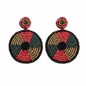 New Fashion Handmade Beads Drop Earrings, gifts, vintage